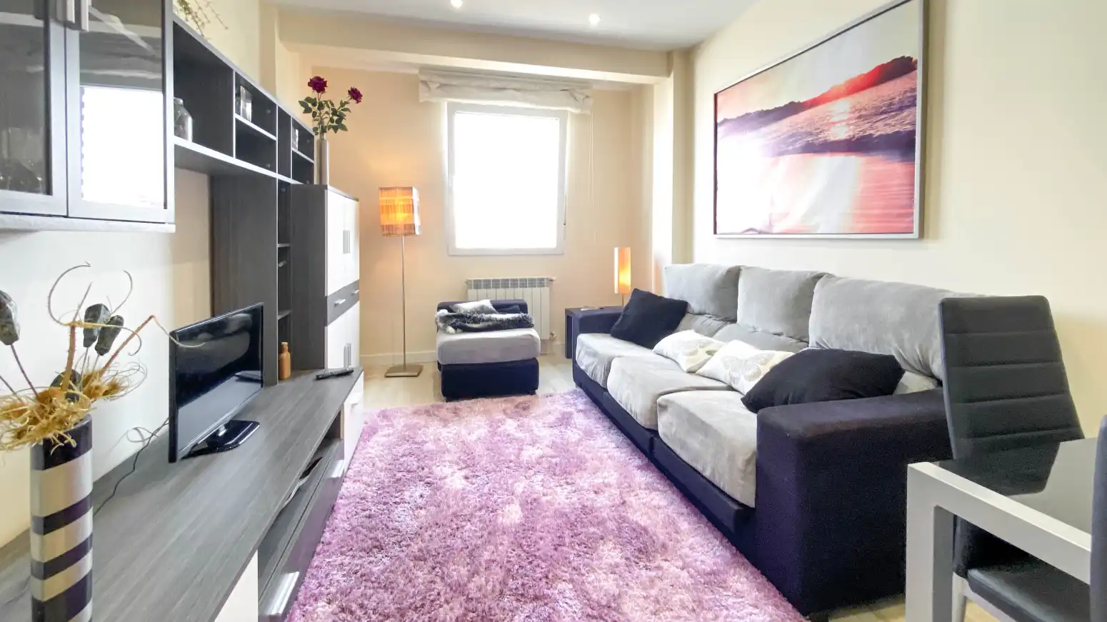 Living room of Flat for rent in Santander  with Home automation