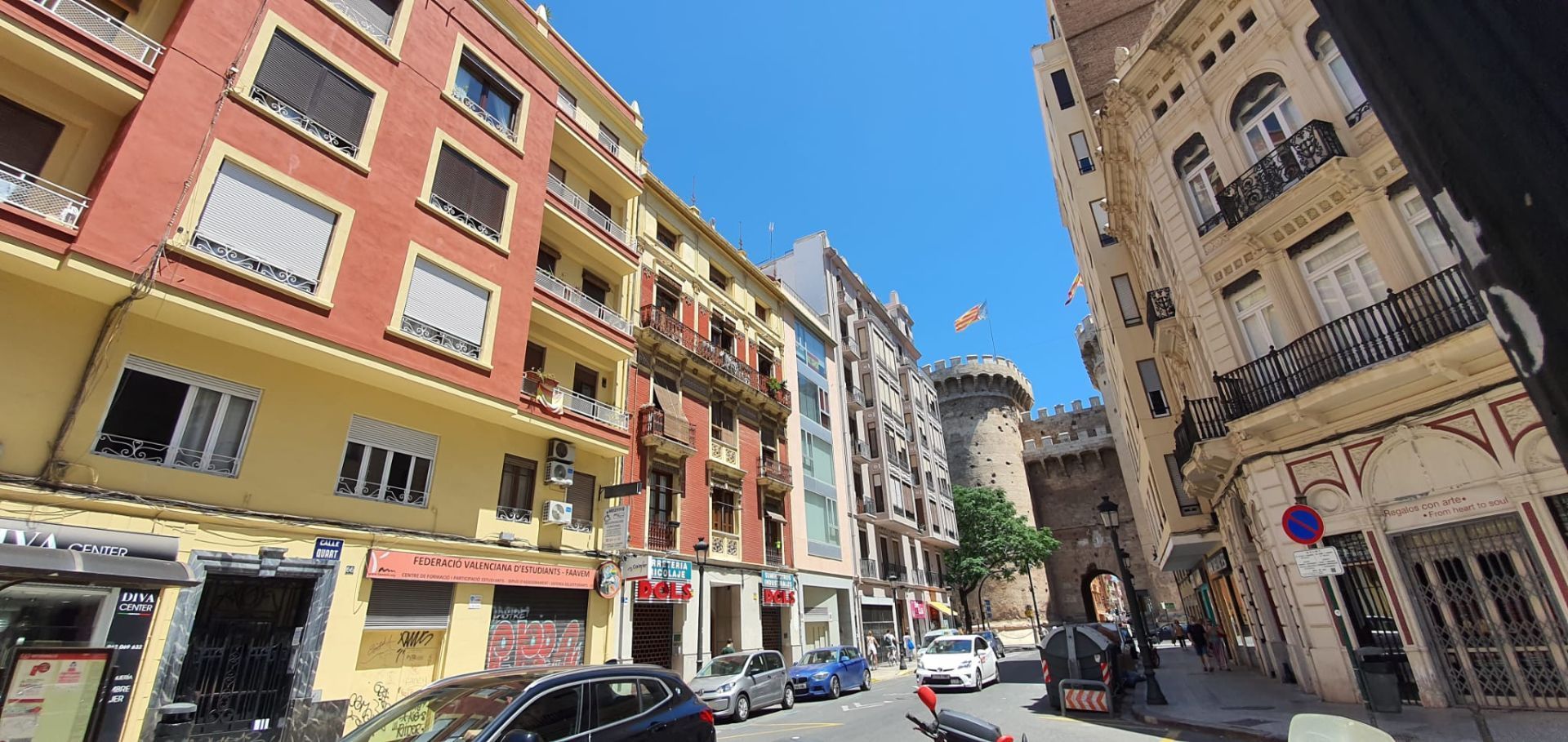 Exterior view of Flat to rent in  Valencia Capital