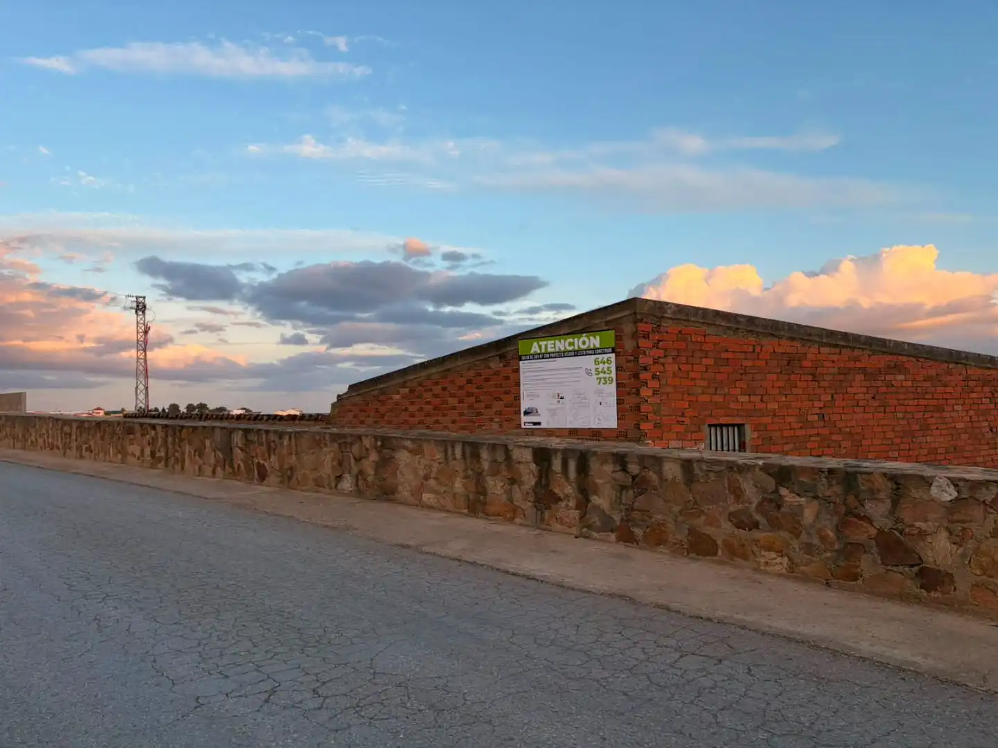 Vista exterior de Terreno industrial en venta en Aceuchal