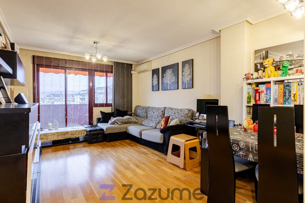 Sala d'estar de Pis de lloguer en Collado Villalba amb Aire condicionat, Calefacció i Jardí privat