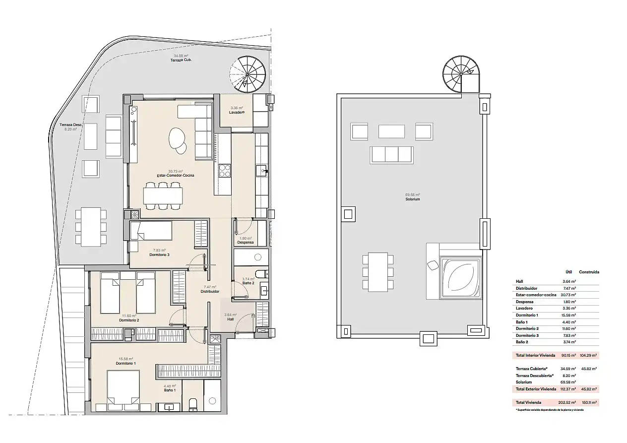 Apartamento con terraza en venta en La Nucia Pueblo, imagen 23
