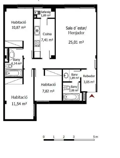 Flat with lift for sale in Sant Julià, imagen 11