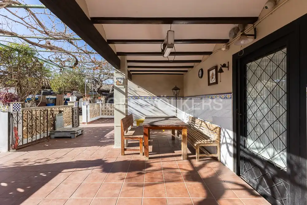 Terraza de Casa o chalet en venta en Paterna con Aire acondicionado, Calefacción y Jardín privado