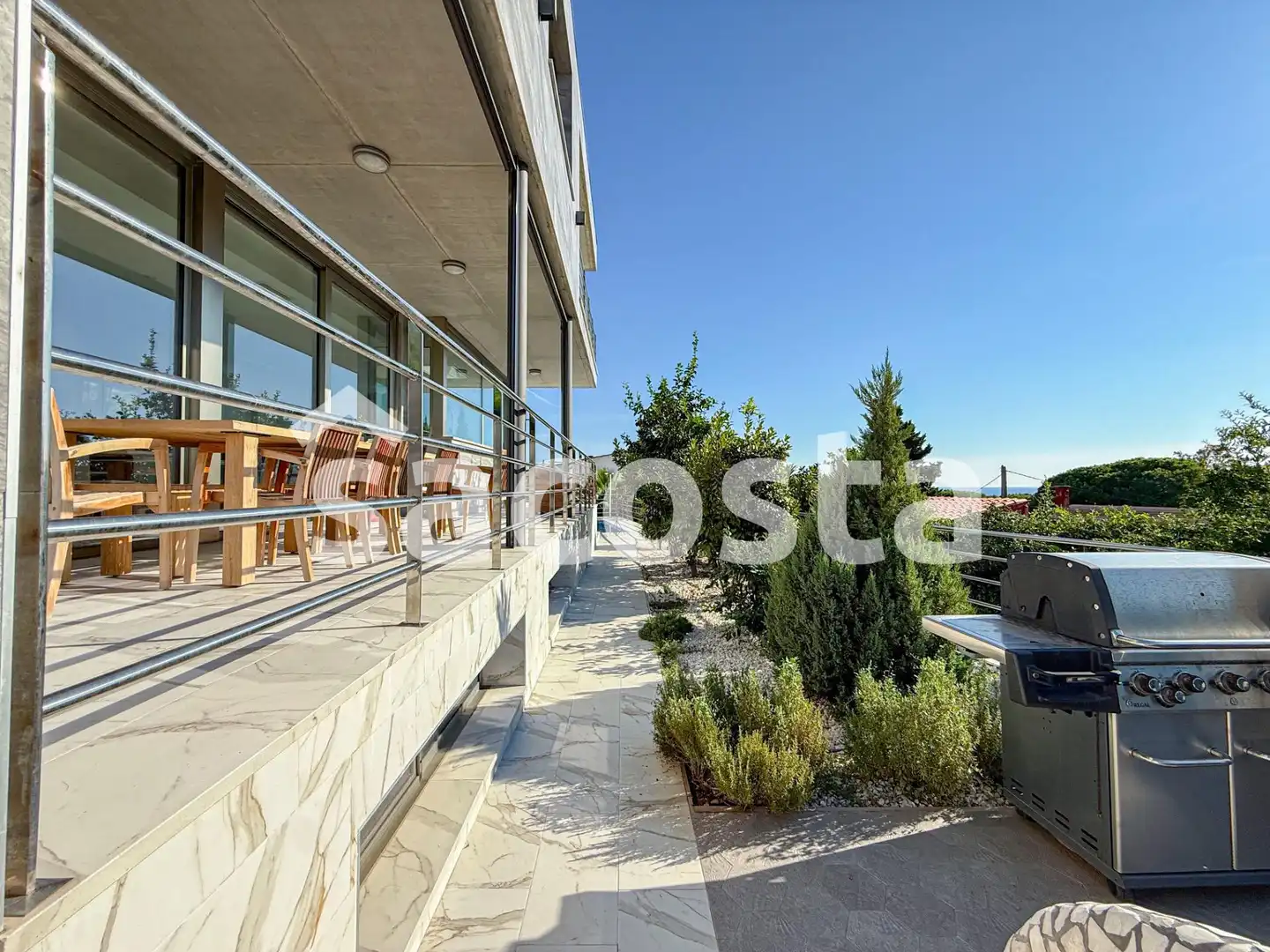 Terrassa de Casa o xalet en venda en Lloret de Mar amb Aire condicionat, Jardí privat i Terrassa