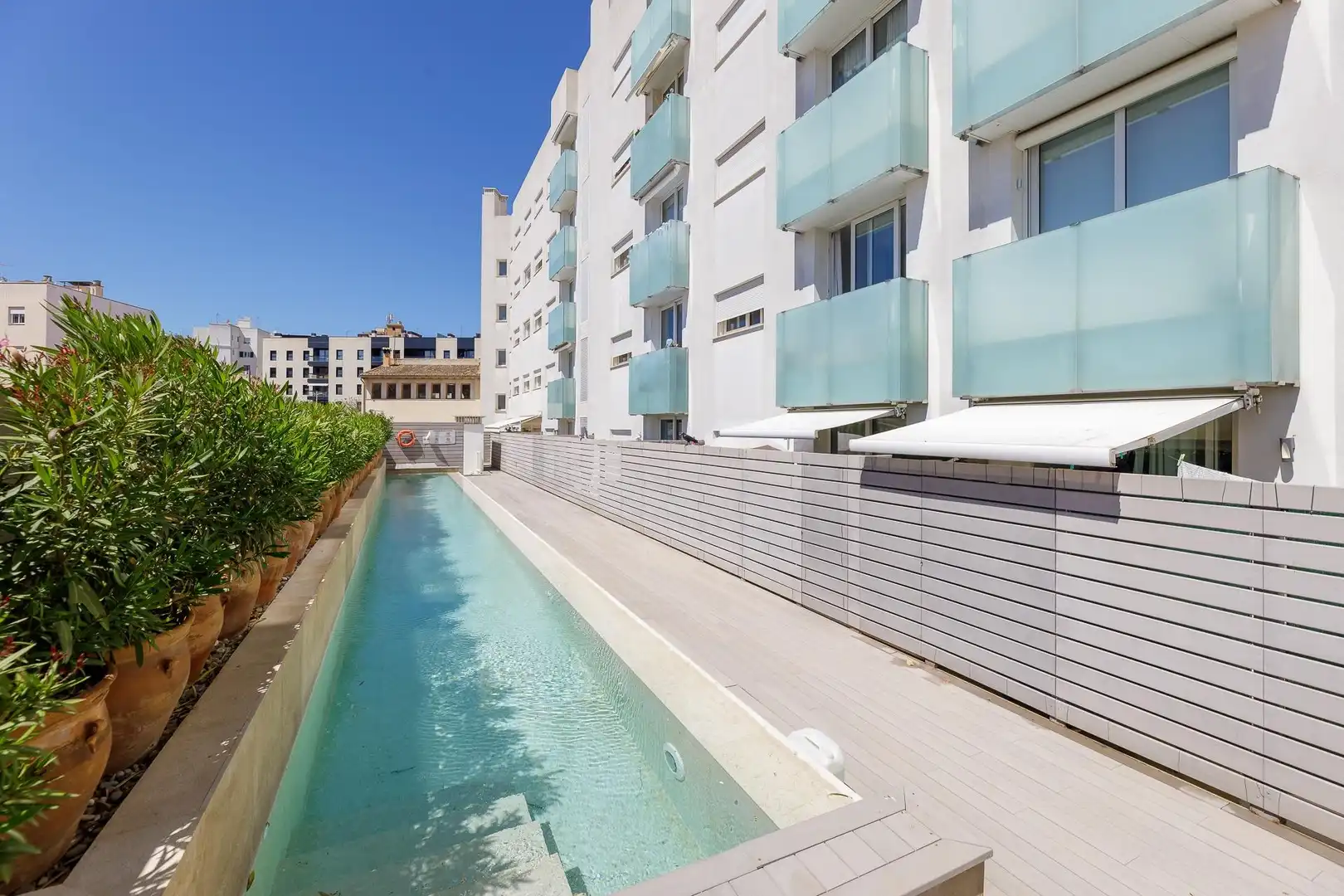 Piscina de Pis en venda en  Palma de Mallorca amb Aire condicionat, Calefacció i Balcó