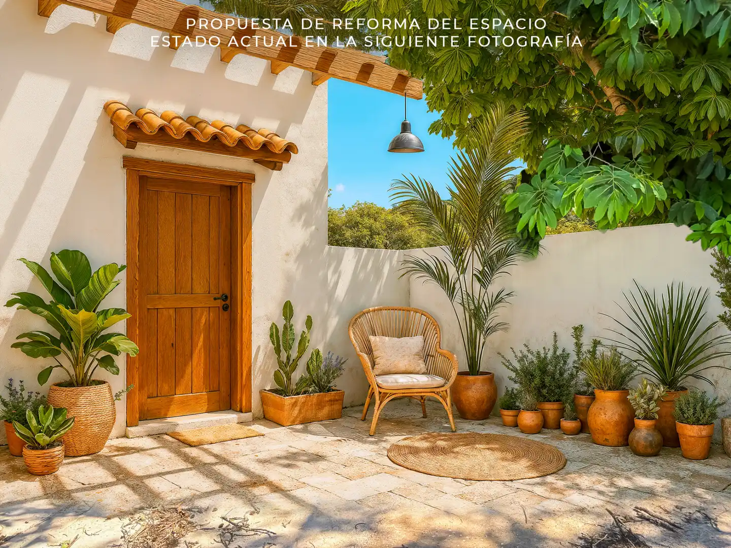 Terraza de Casa o chalet en venta en Valleseco