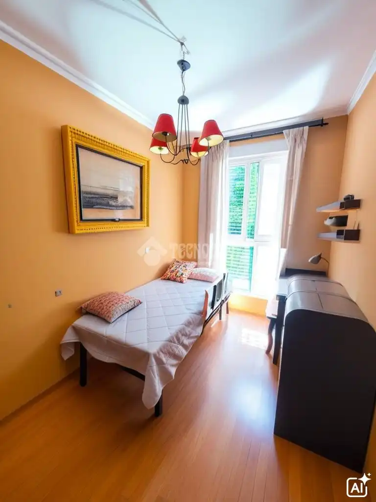 Bedroom of Flat for sale in Parla  with Air Conditioner, Heating and Parquet flooring