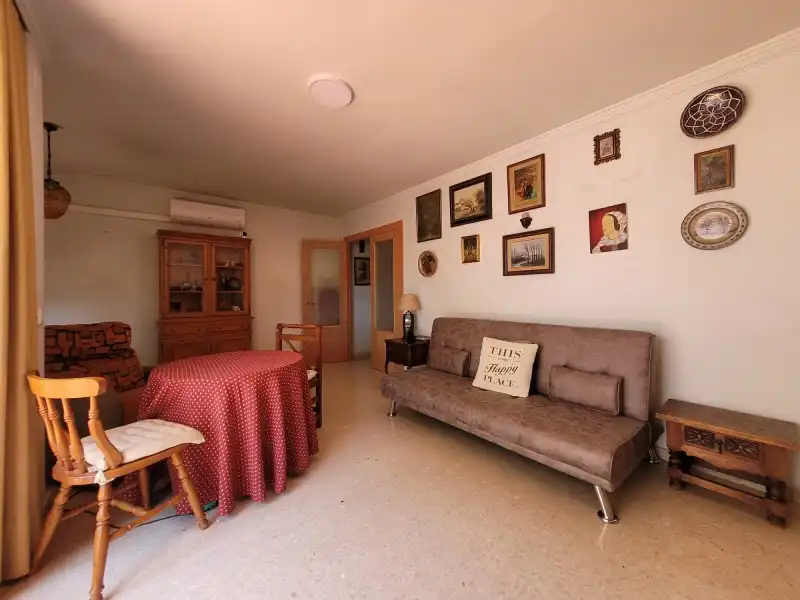 Wohnzimmer von Dachboden zum Verkauf in Málaga mit Klimaanlage, Heizung und Terrasse