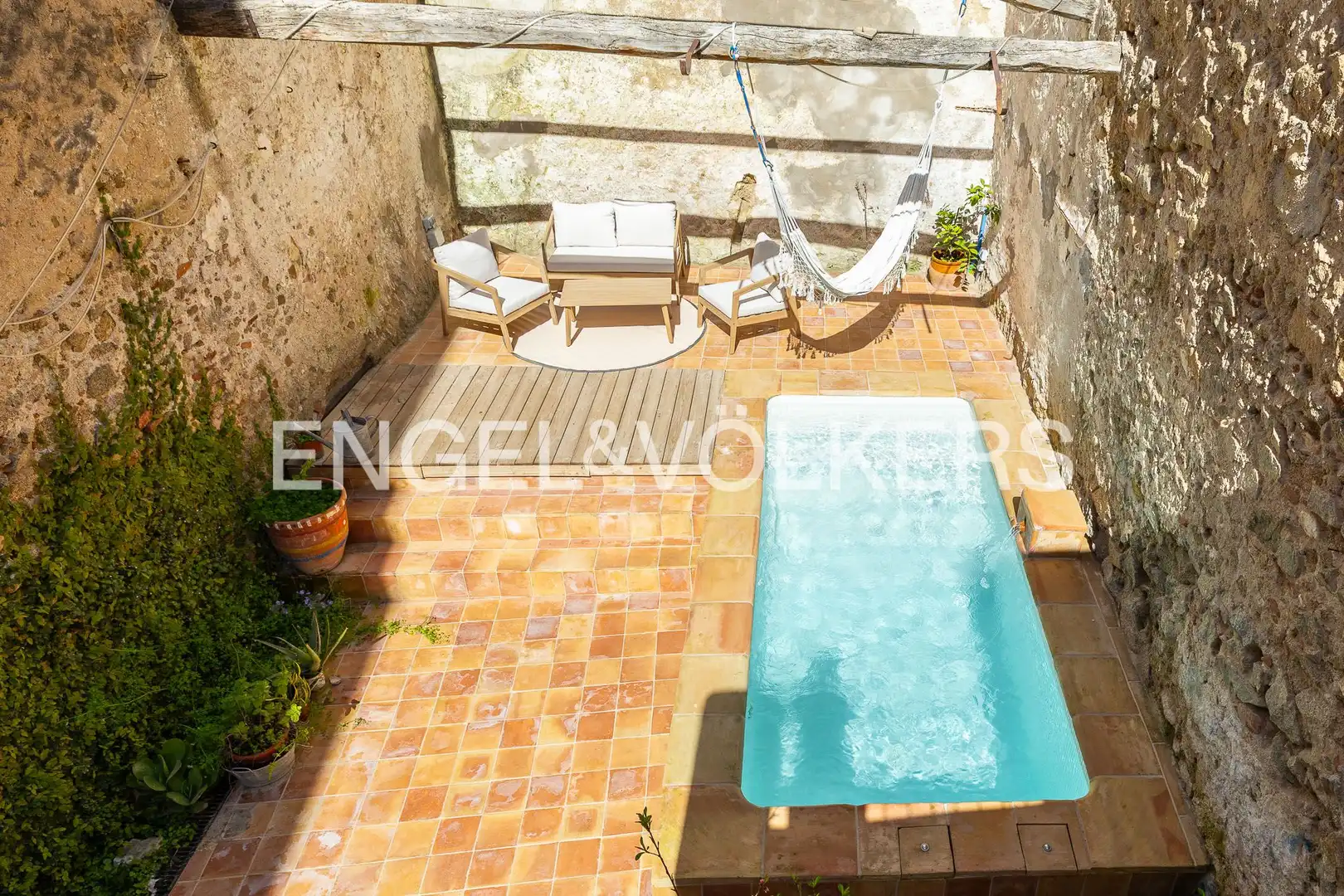 Terrace of Houses for rent in Sant Pol de Mar  with Air Conditioner, Heating and Parquet flooring