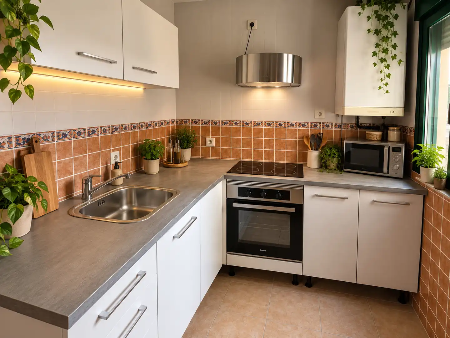 Cocina de Dúplex en venta en Alameda de la Sagra con Calefacción