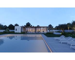 Jardí de Casa o xalet en venda en Santa Eulària des Riu amb Aire condicionat, Terrassa i Piscina