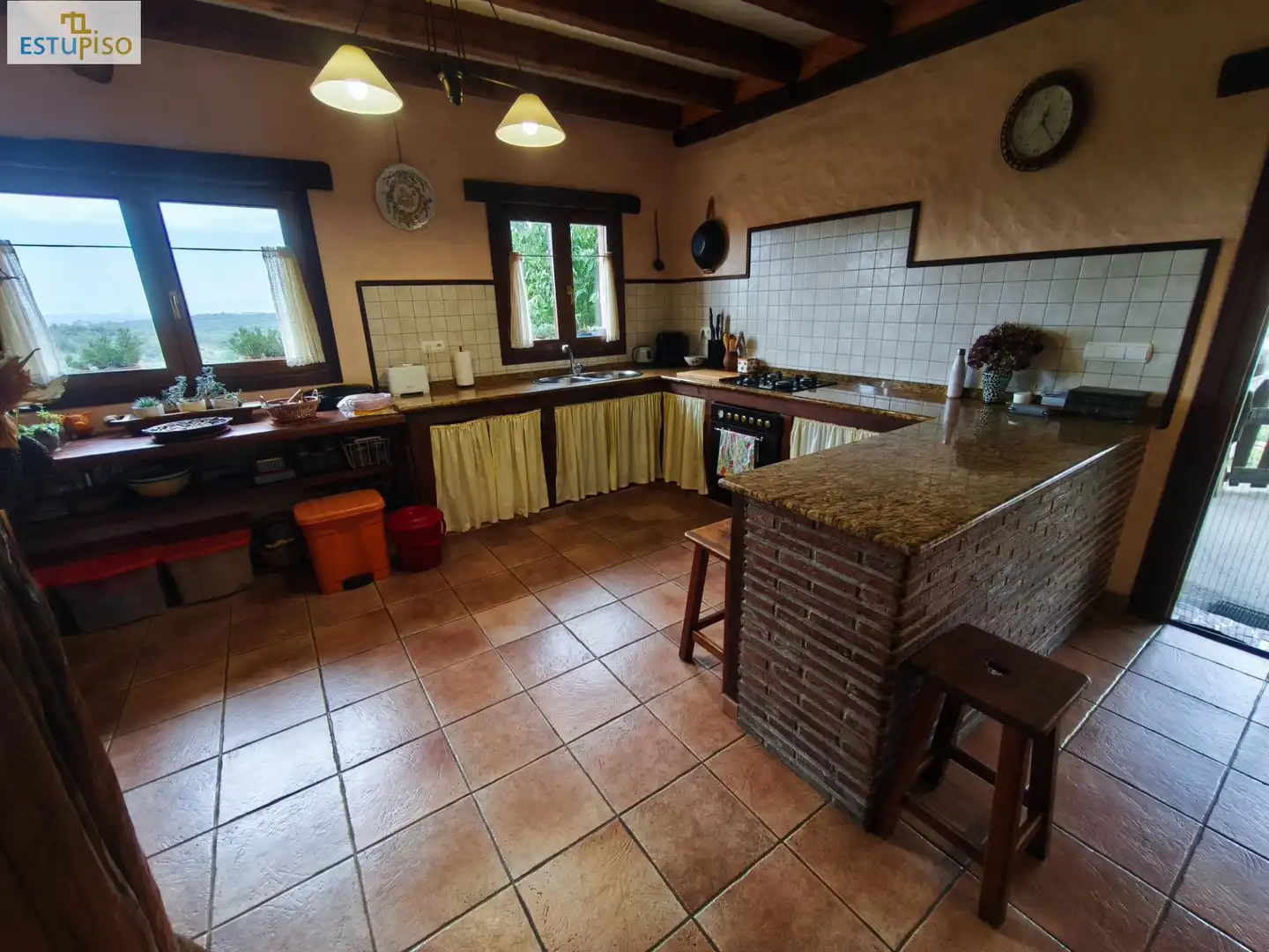 Cocina de Casa o chalet en venta en Legutio con Calefacción y Terraza