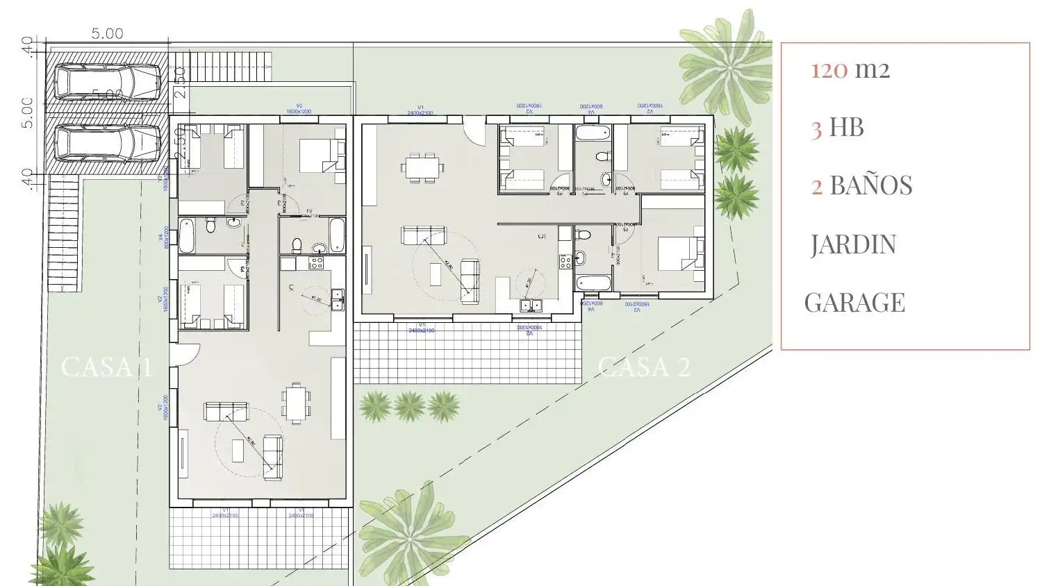 Adosado con jardín en venta en Santa Oliva, imagen 4