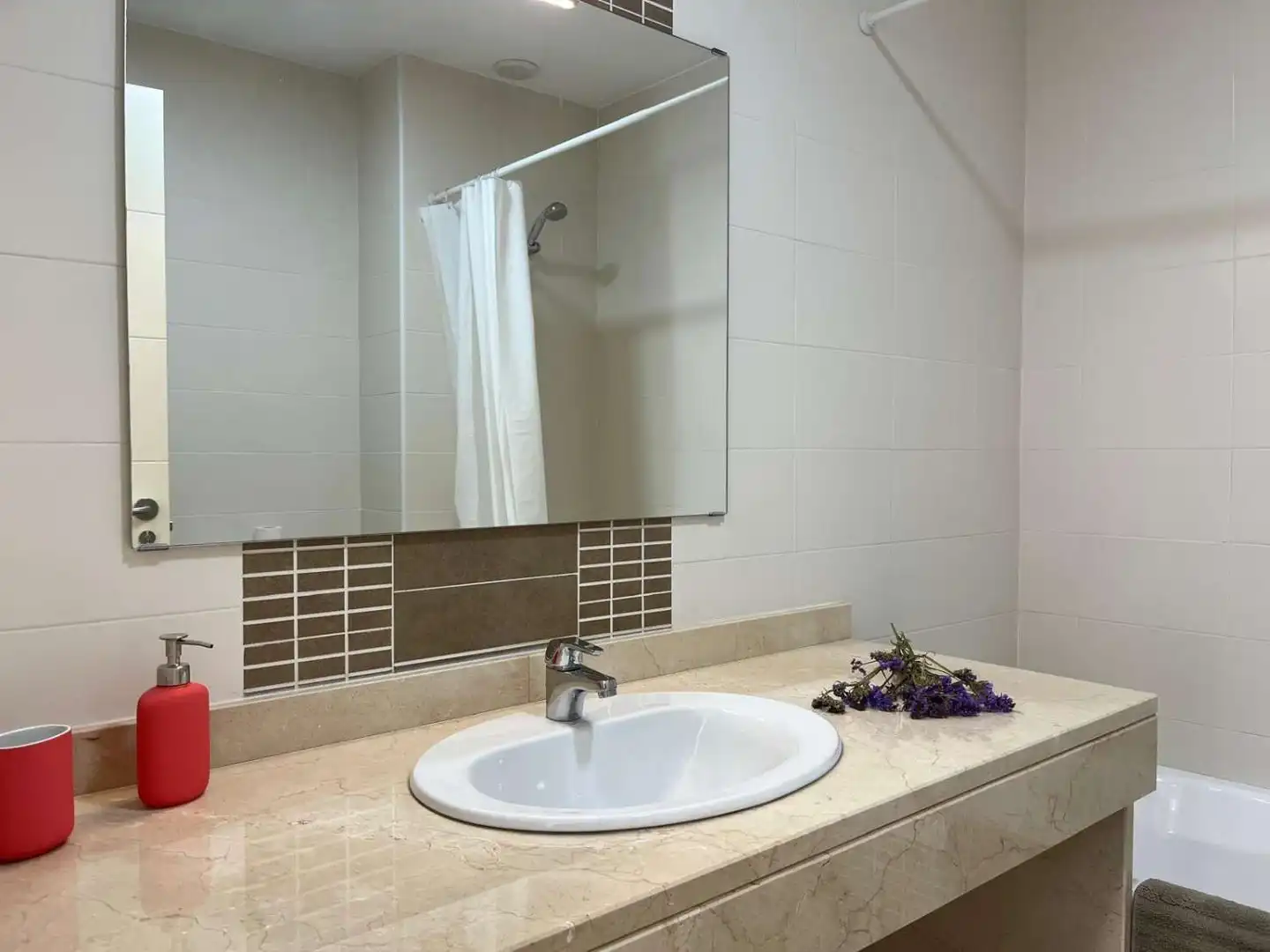 Bathroom of Flat for sale in Garrucha  with Air Conditioner, Terrace and Swimming Pool
