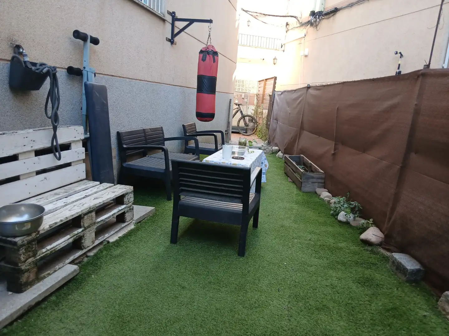 Terrasse von Erdgeschoss zum Verkauf in Santa Perpètua de Mogoda mit Klimaanlage, Heizung und Terrasse