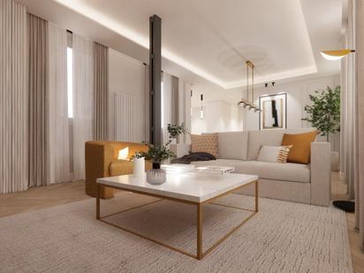 Living room of Flat for sale in  Madrid Capital  with Air Conditioner