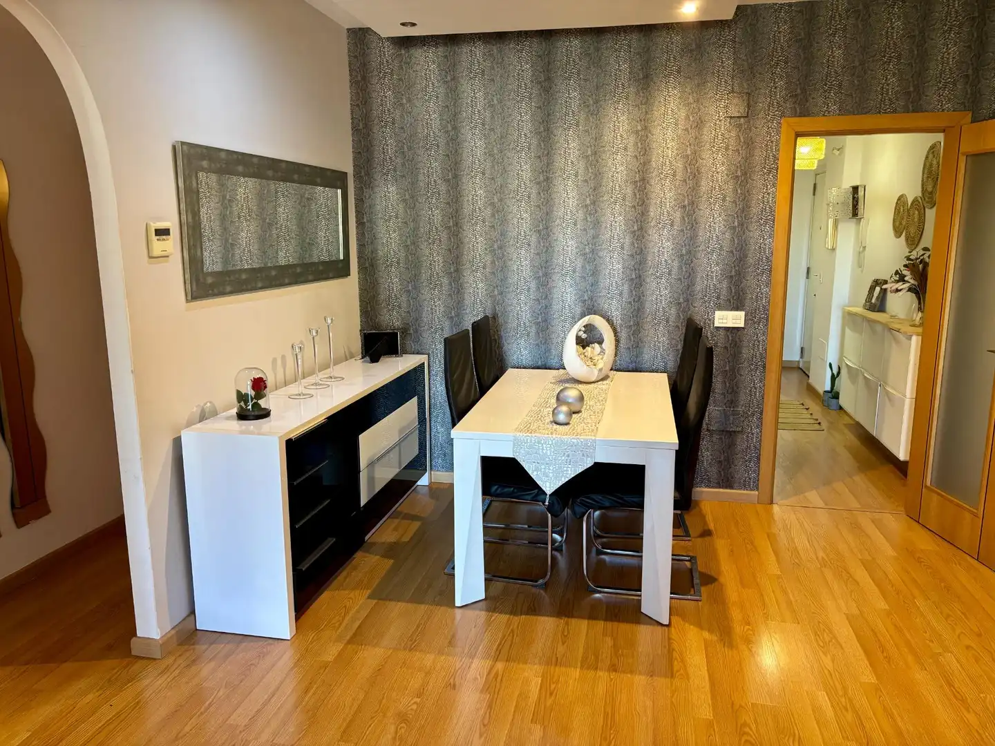 Dining room of Flat for sale in Benalmádena  with Air Conditioner, Private garden and Terrace