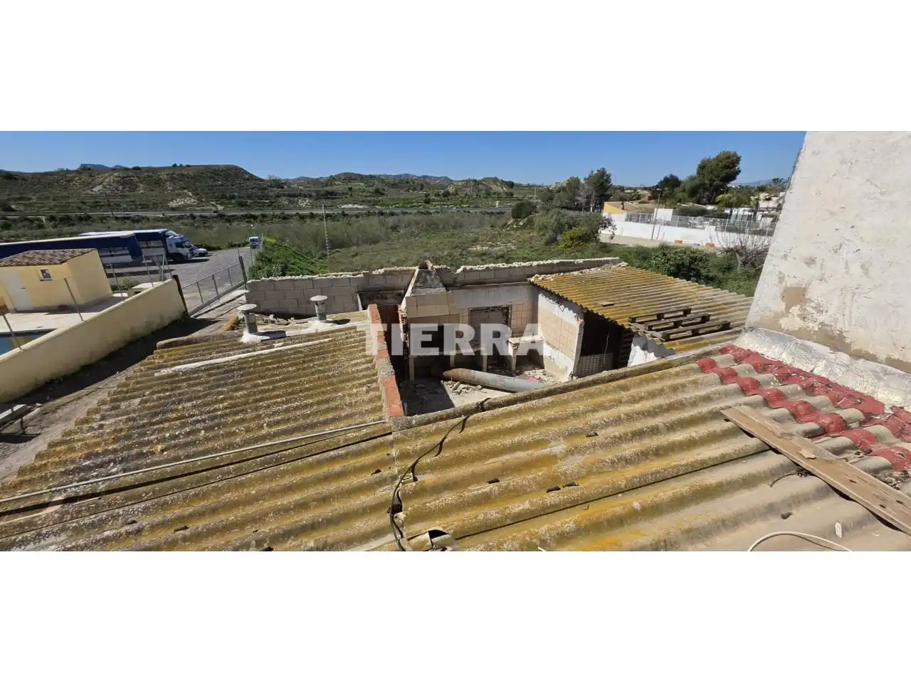 Vista exterior de Casa adosada en venta en Murcia