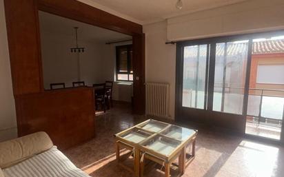 Living room of Flat for sale in  Albacete Capital  with Heating, Terrace and Balcony