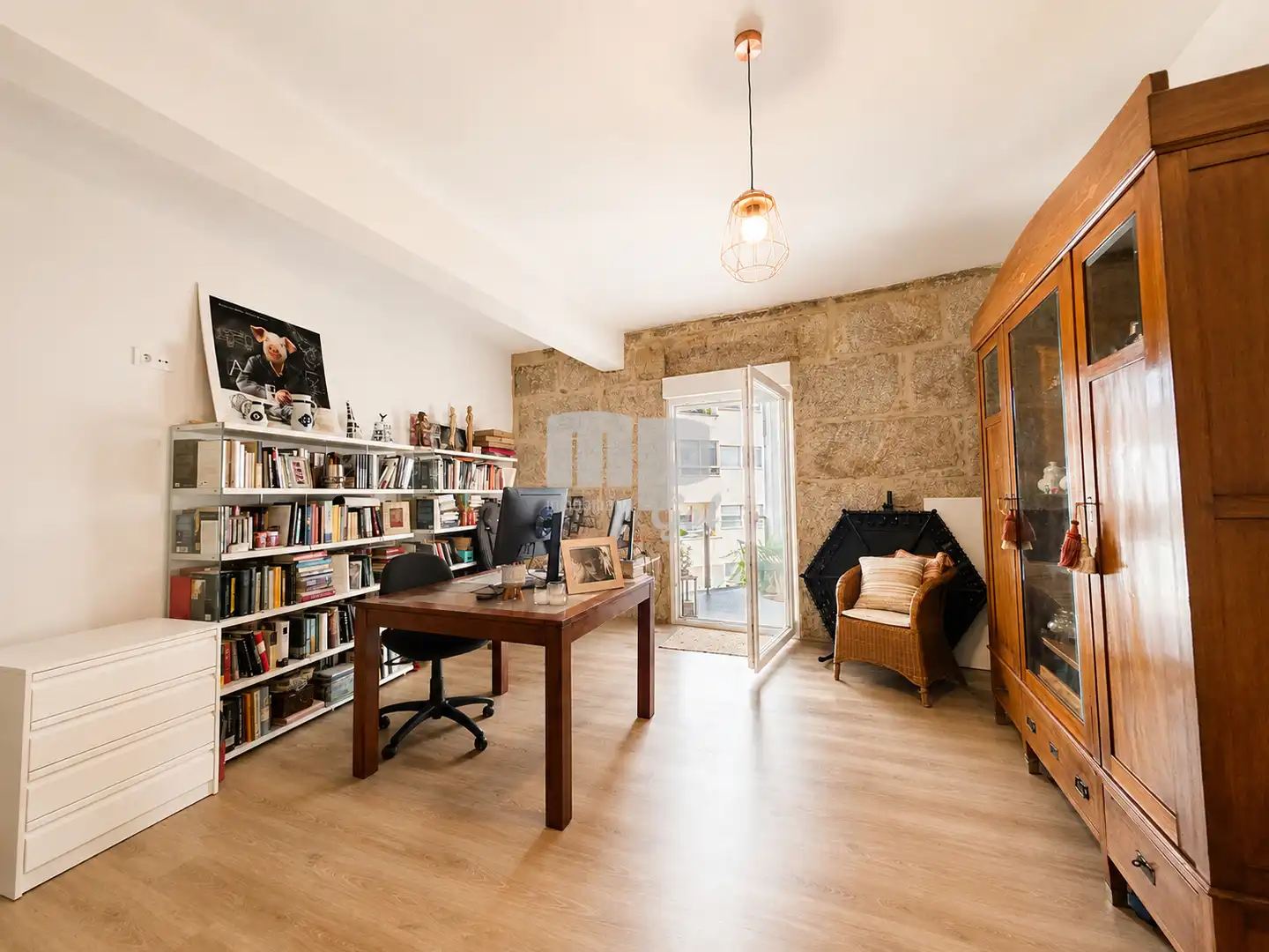 Sala de estar de Piso en venta en Vigo  con Calefacción, Terraza y Trastero