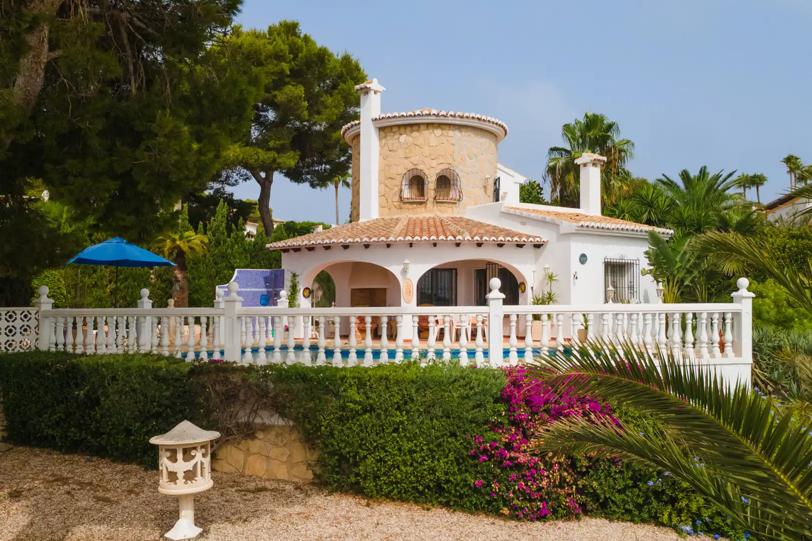 Jardín de Casa o chalet en venta en Jávea / Xàbia con Jardín privado, Terraza y Piscina