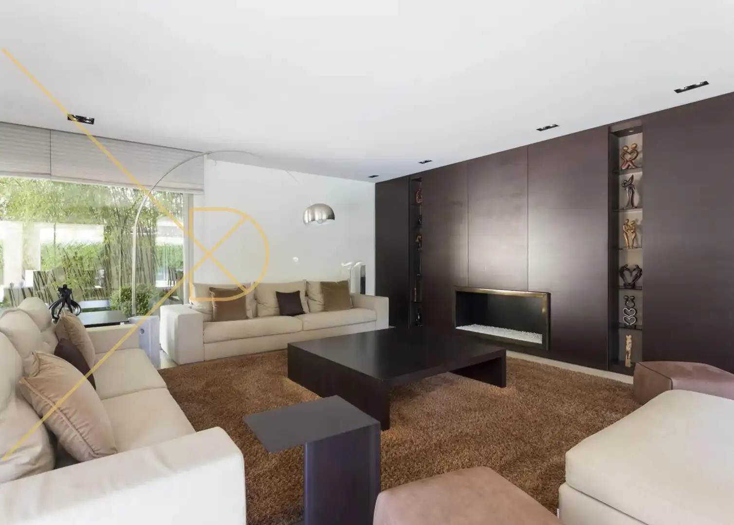 Sala d'estar de Casa o xalet en venda en Barcelona amb Terrassa