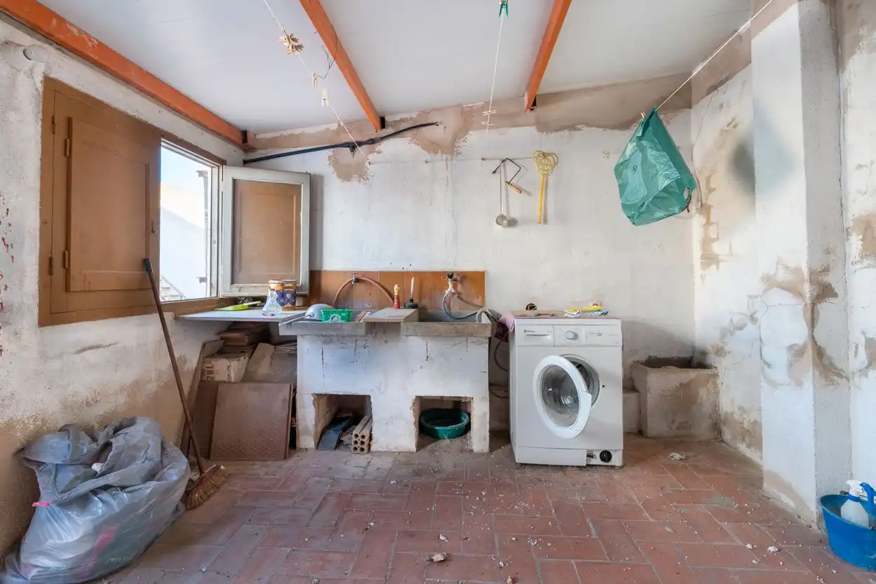 Cuina de Àtic en venda en La Ràpita amb Calefacció, Terrassa i Moblat