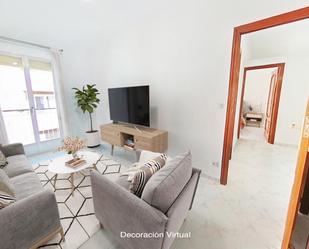 Living room of Flat to rent in  Madrid Capital  with Heating, Terrace and Oven