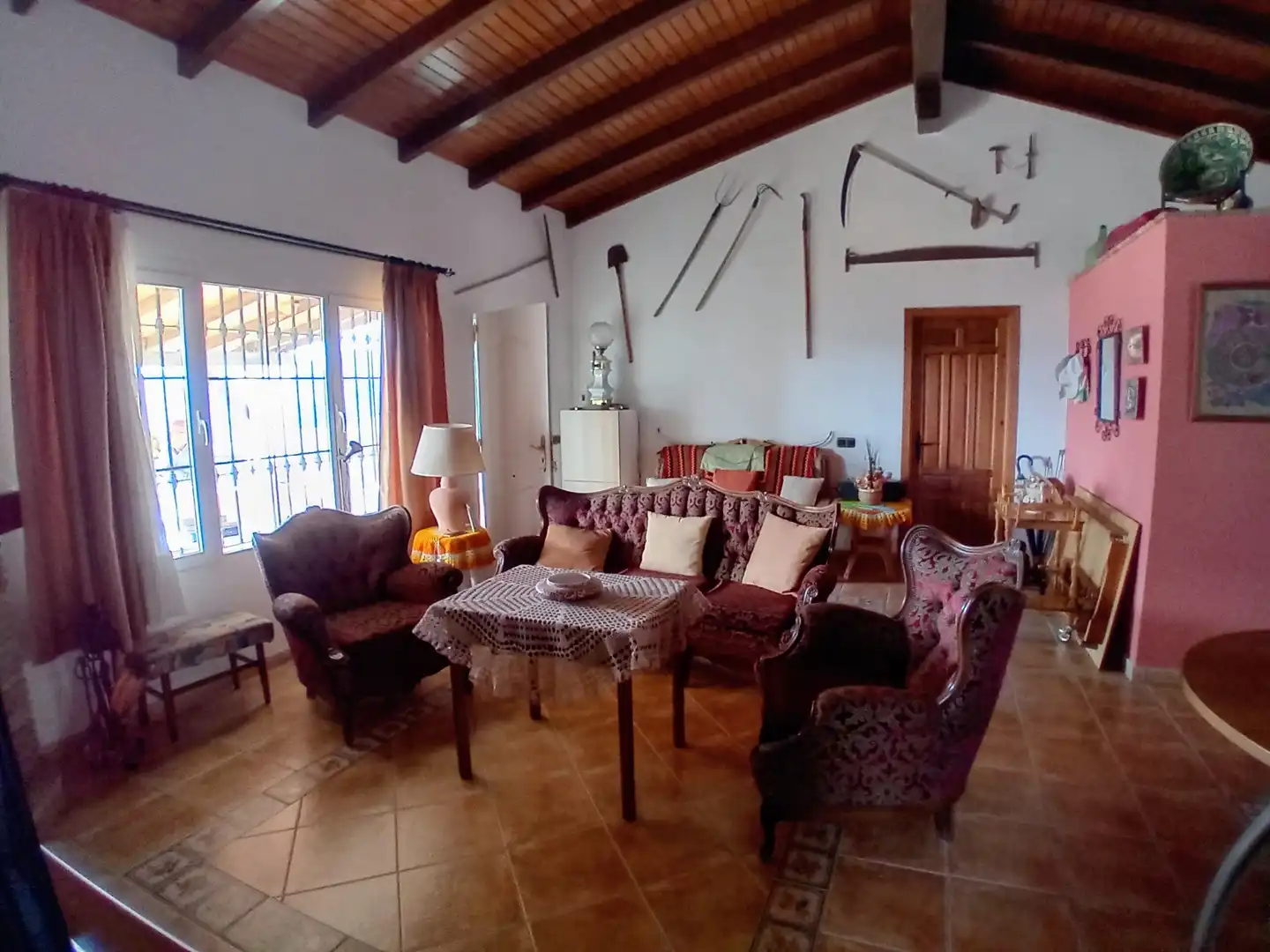 Casa rustica con giardino in vendita a El Burgo, imagen 2