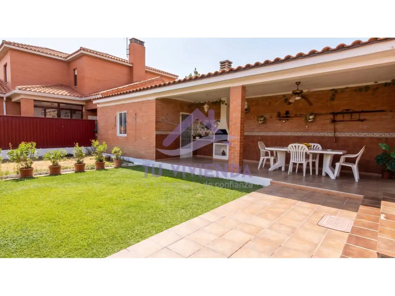 Garden of Detached homes for rent in Valdestillas  with Heating, Private garden and Terrace