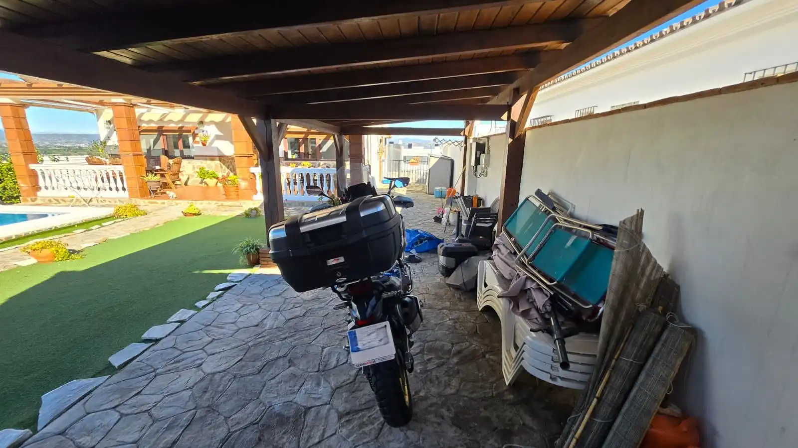 Parking de Casa o chalet en venta en Alhaurín de la Torre con Aire acondicionado, Jardín privado y Terraza