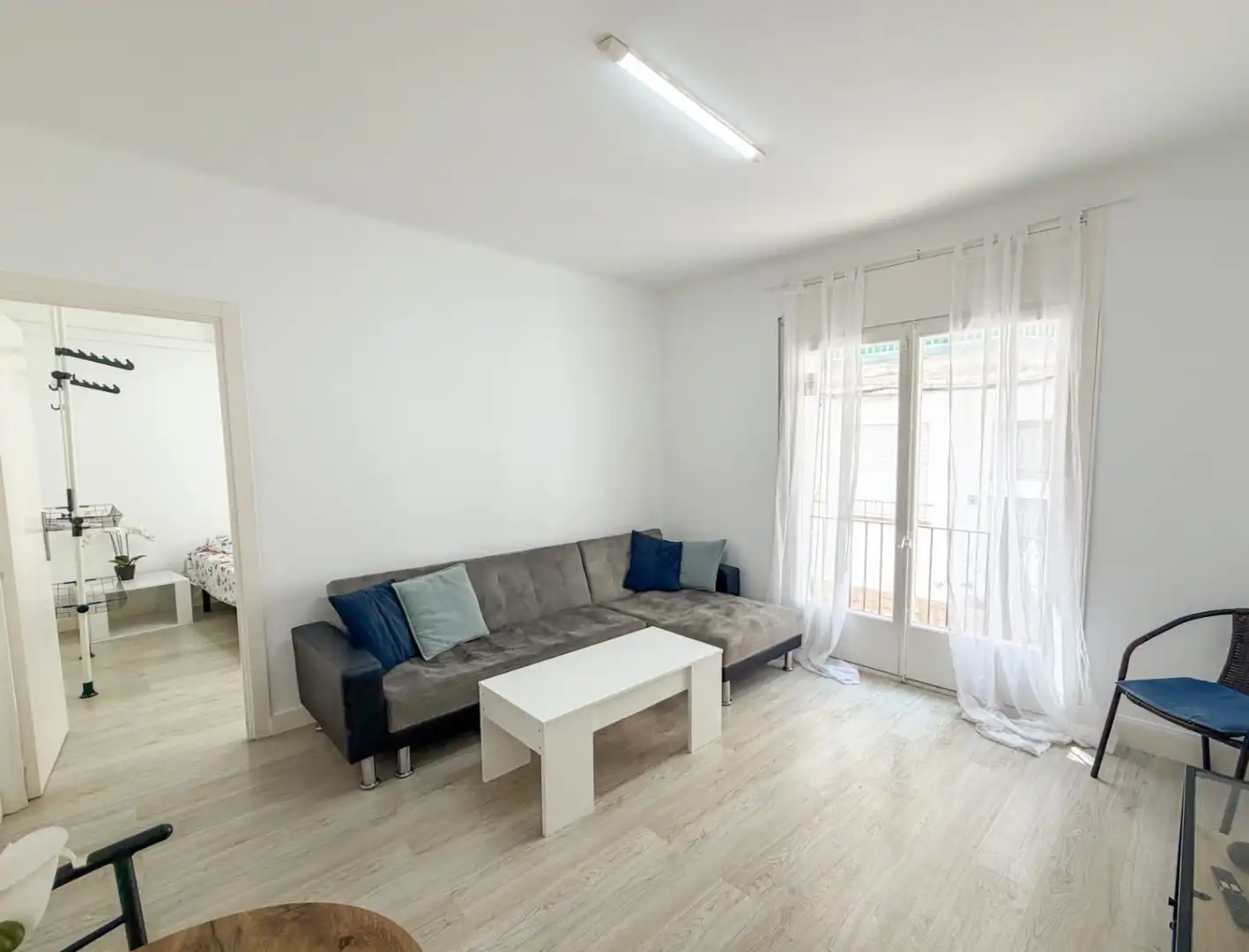 Sala d'estar de Apartament en venda en Sitges amb Aire condicionat, Calefacció i Terrassa