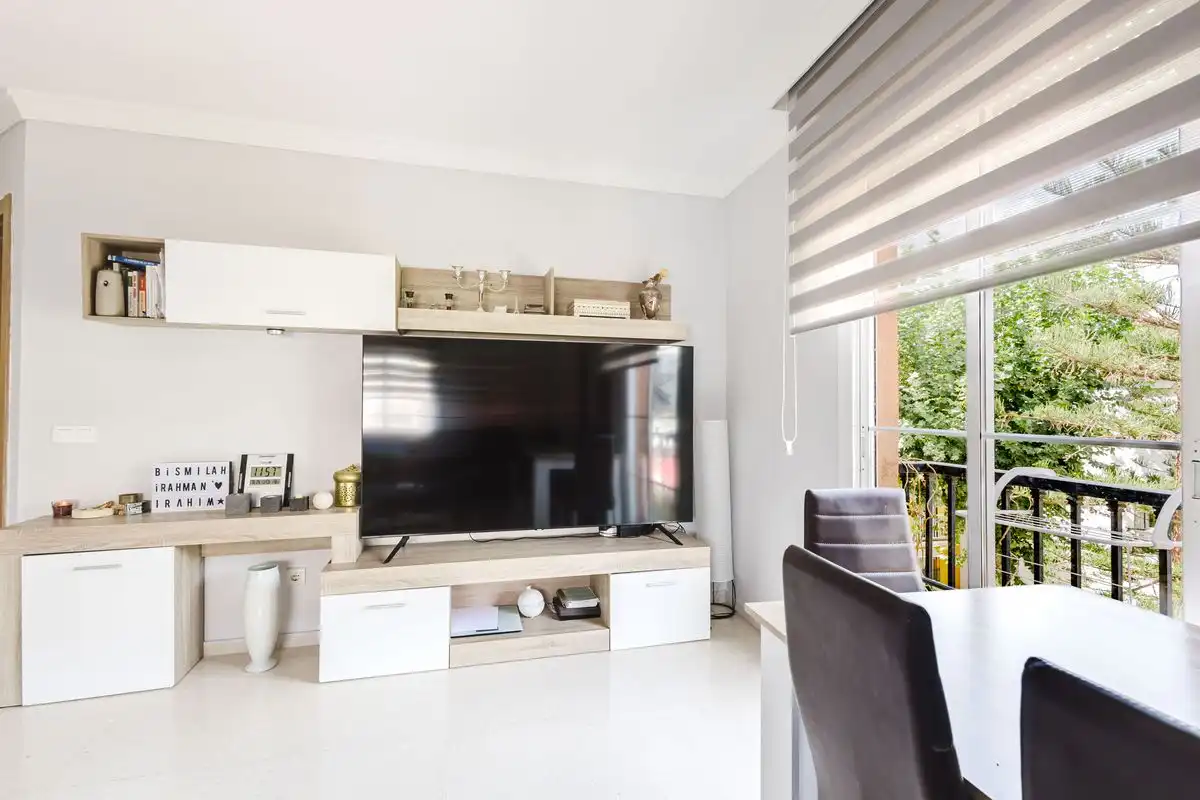 Living room of Flat for sale in Mijas  with Air Conditioner and Heating