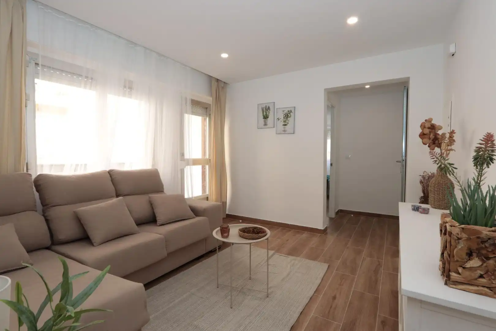 Living room of Flat for rent in Cartagena  with Terrace and Furnished