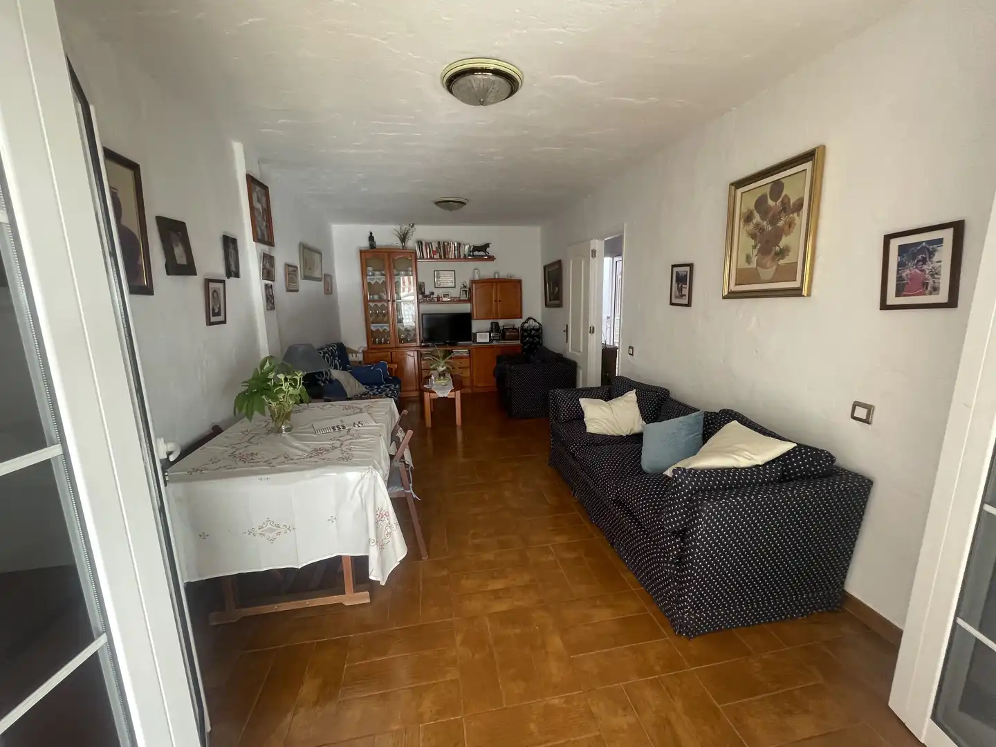 Sala d'estar de Casa o xalet de lloguer en Mogán amb Jardí privat, Terrassa i Piscina