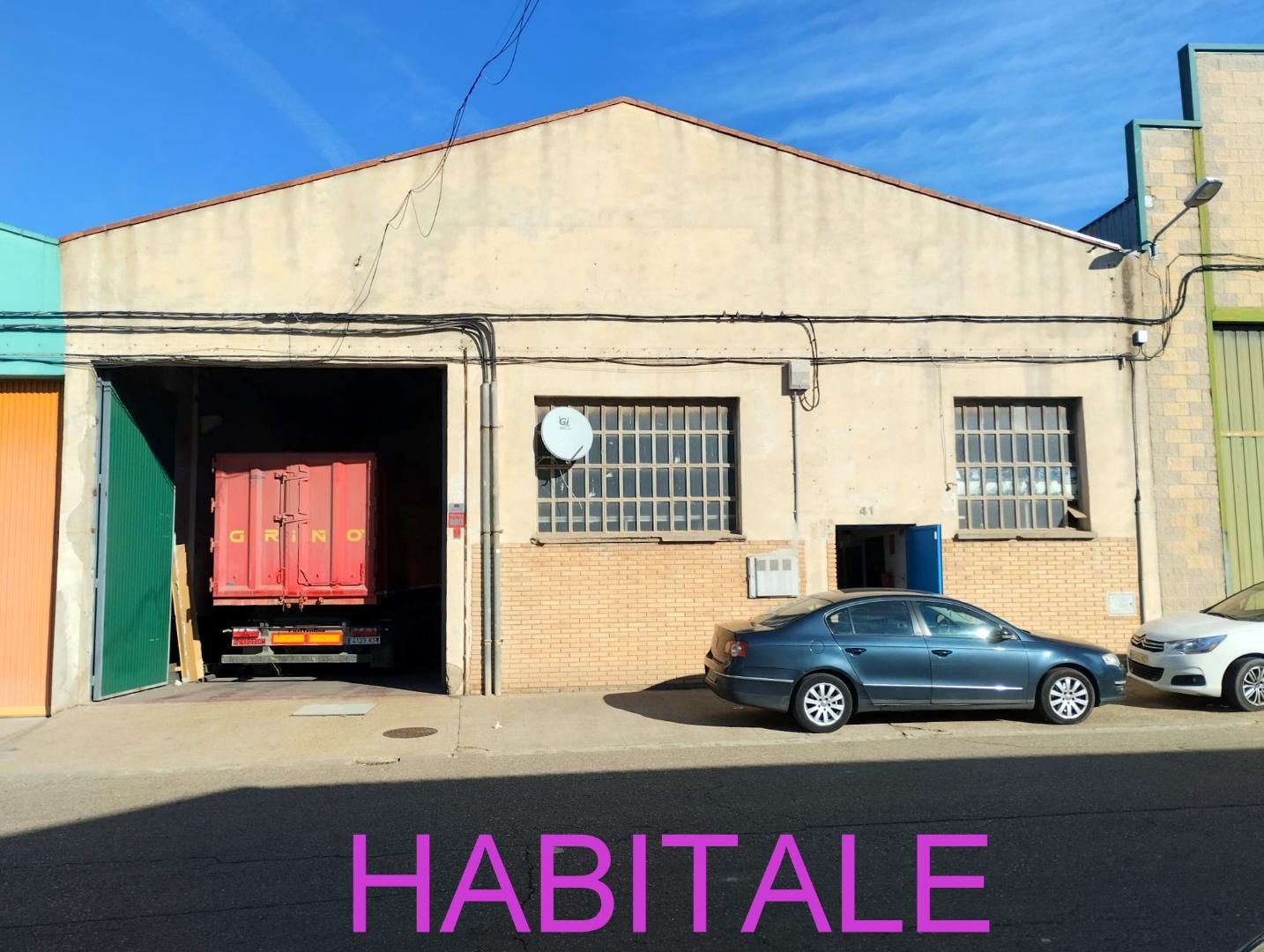 Nave industrial de alquiler en CALLE H, 41, La Puebla de Alfindén