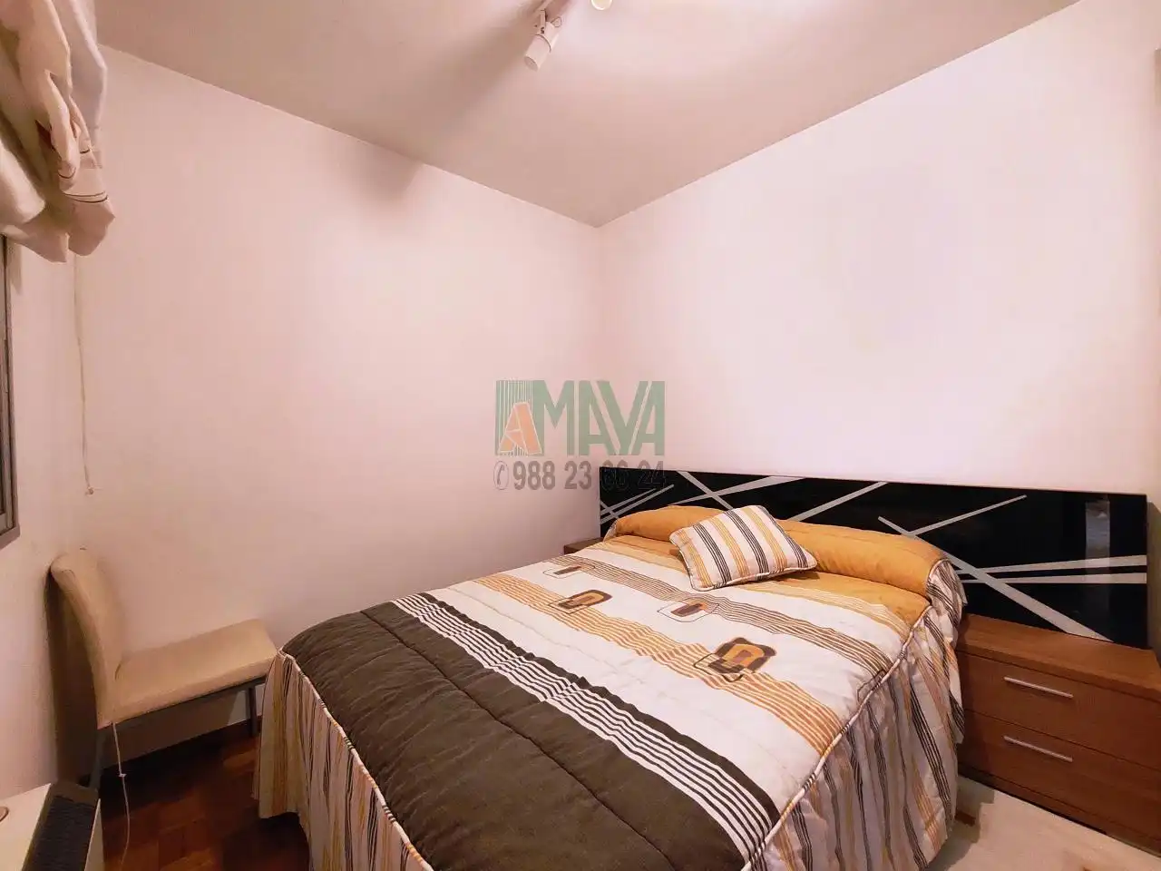 Bedroom of Apartments for rent in Ourense Capital   with Heating, Parquet flooring and Storage room