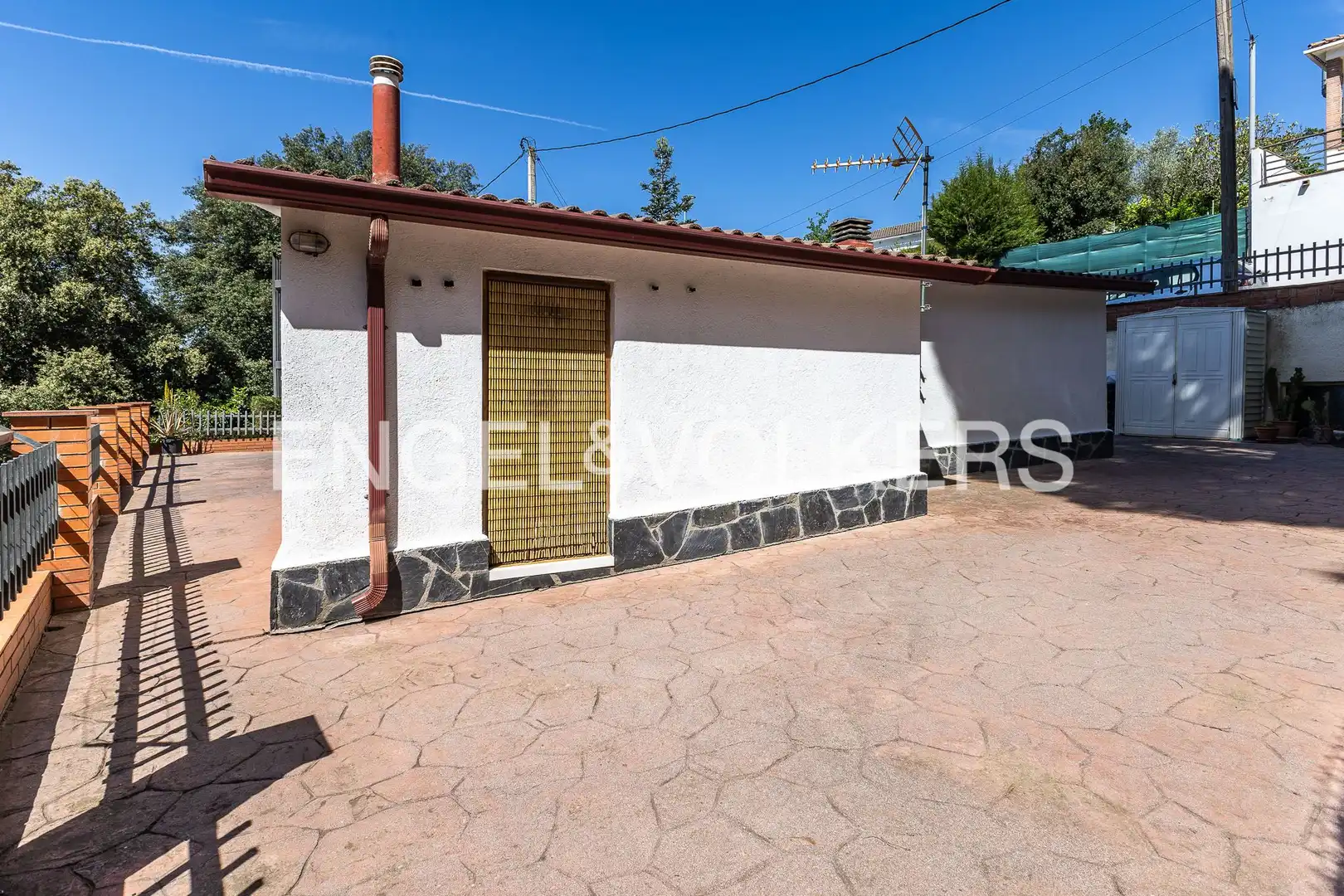 Vista exterior de Casa o xalet en venda en Sant Pere de Vilamajor amb Calefacció, Jardí privat i Terrassa