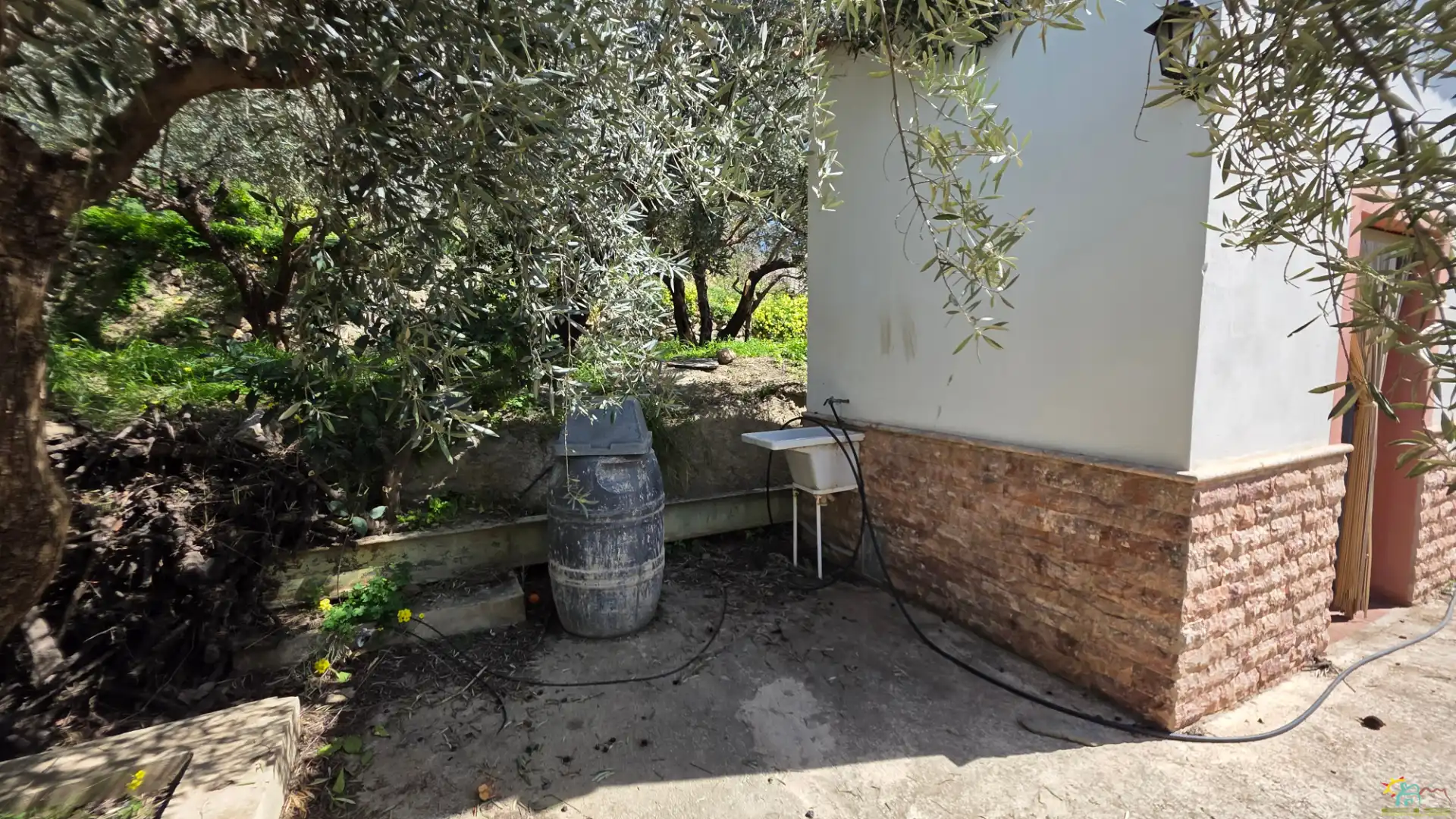 Jardí de Finca rústica en venda en Canjáyar amb Moblat