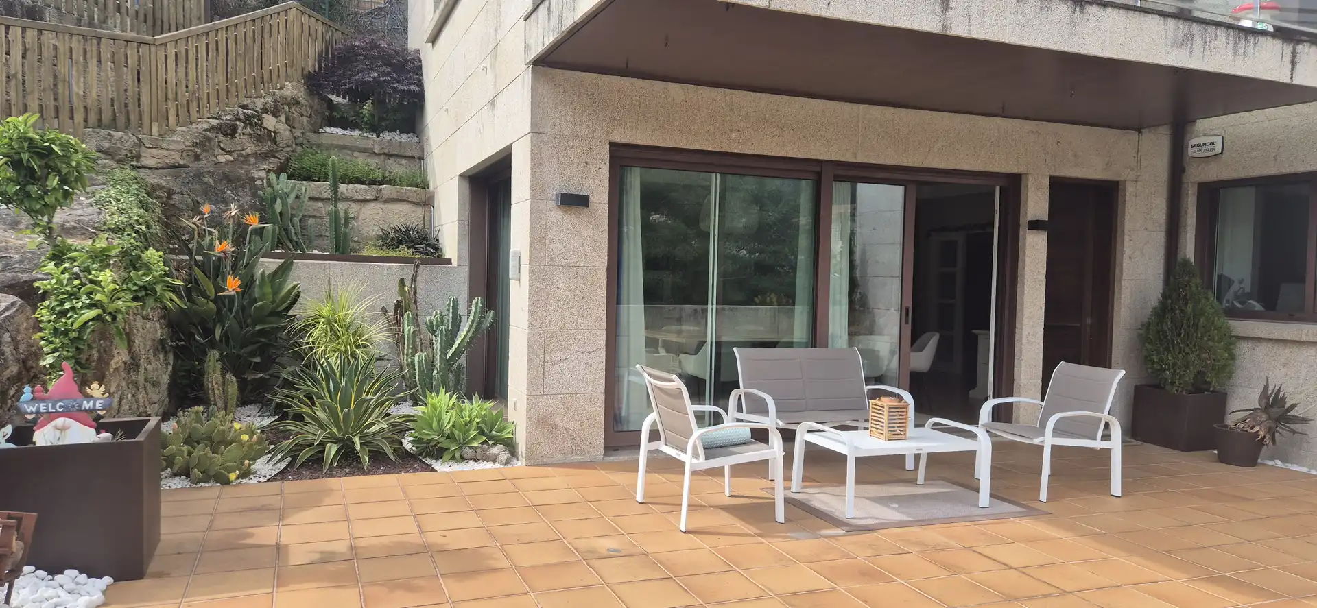 Terraza de Casa o chalet en venta en Vigo  con Aire acondicionado, Calefacción y Jardín privado
