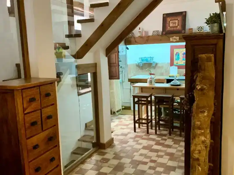 Cuina de Casa adosada en venda en Onil amb Balcó