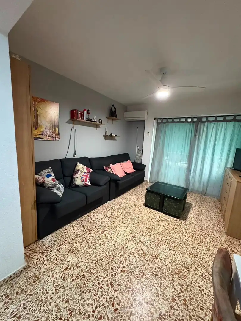 Living room of Flat for rent in Sueca  with Furnished