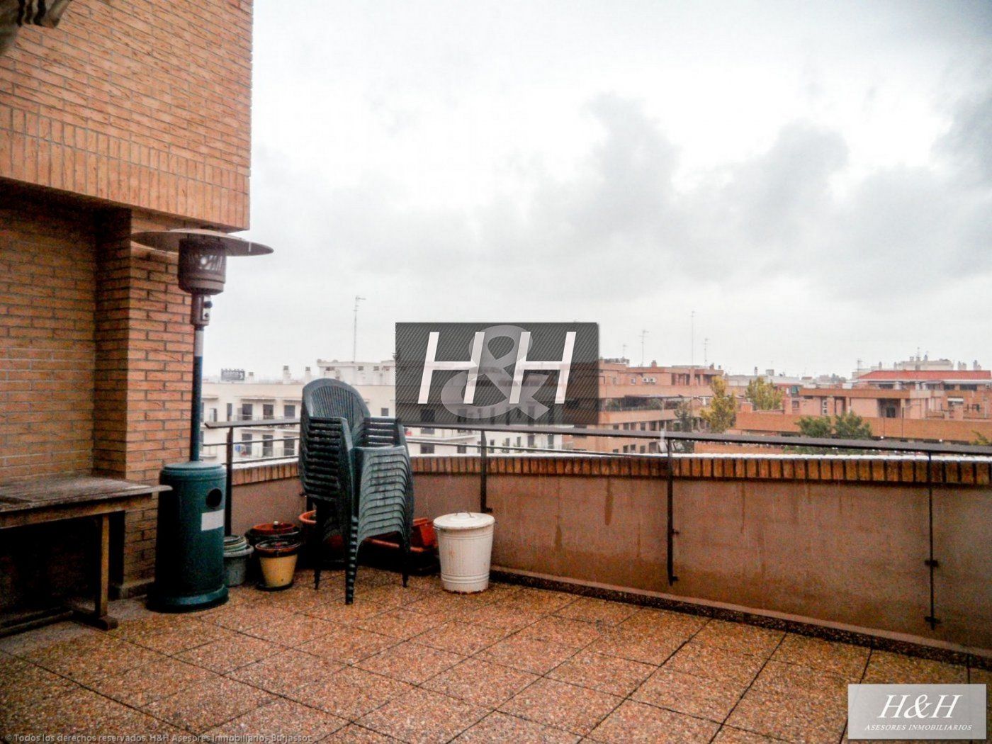 Terrassa de Àtic de lloguer en Burjassot amb Aire condicionat, Calefacció i Terrassa