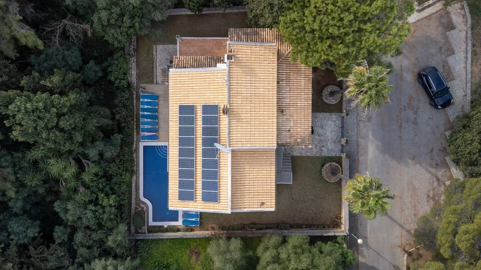 Swimming pool of Houses for sale in Alcúdia  with Air Conditioner, Heating and Private garden