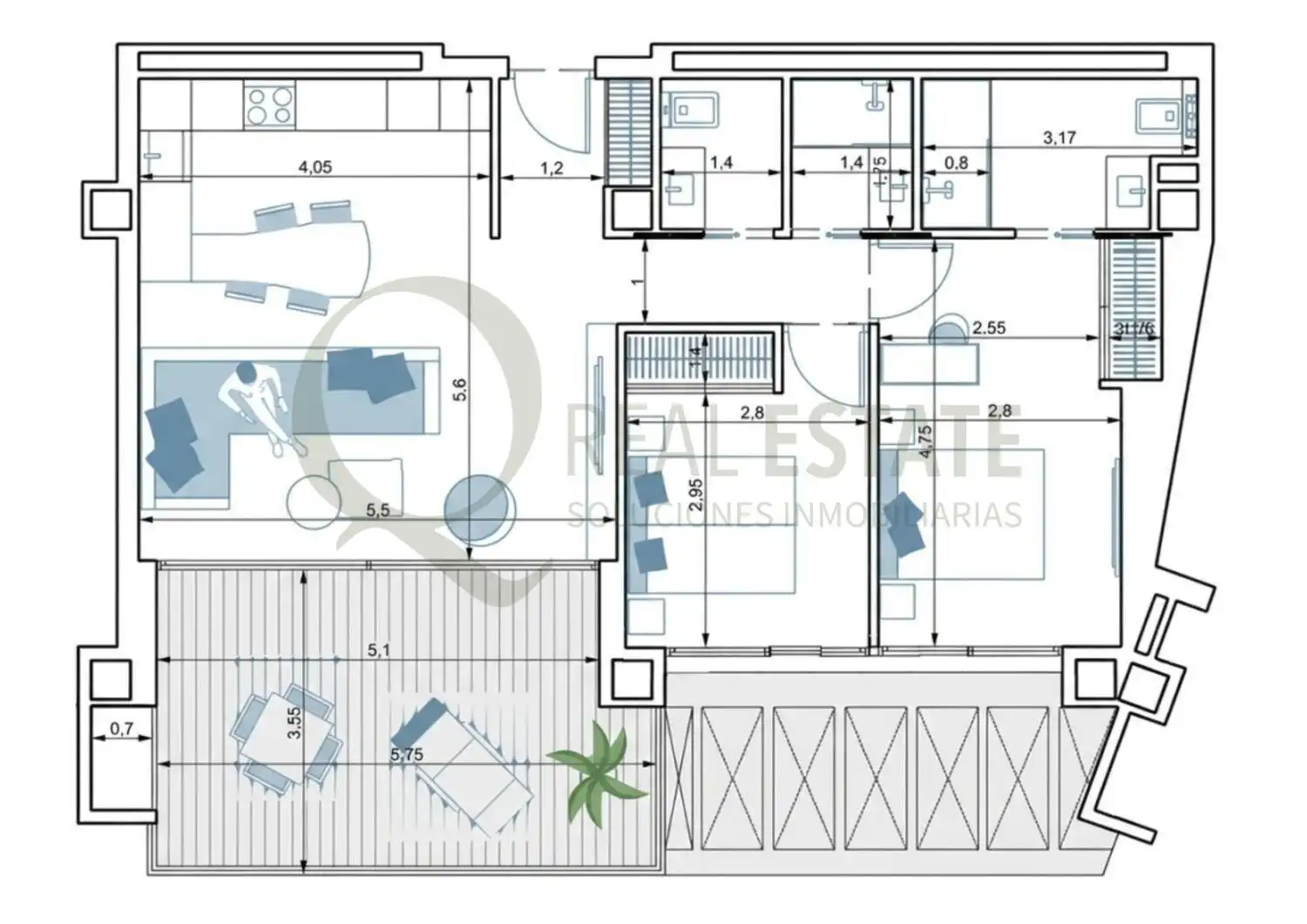 Piso con terraza en venta en Avenida Avenida Tellerola, imagen 30