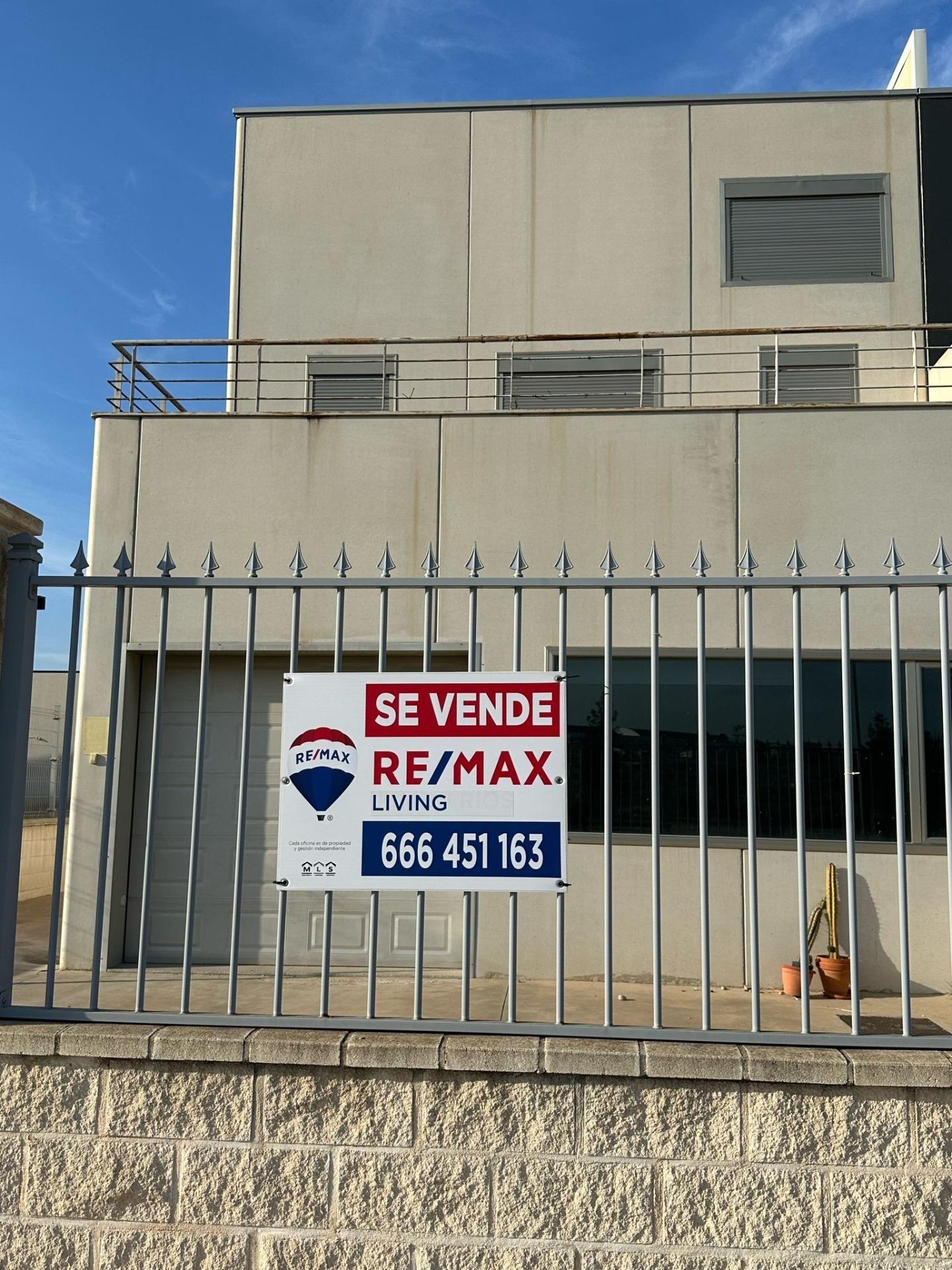 Exterior view of Industrial buildings for sale in Cieza
