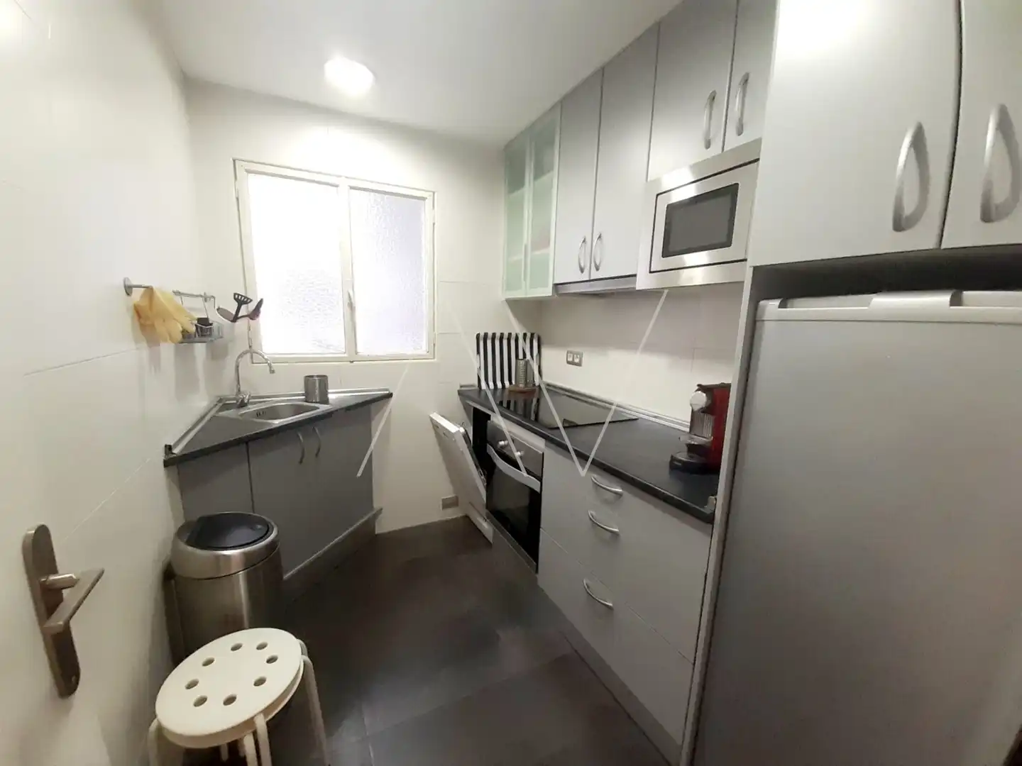 Cocina de Piso en venta en Barcelona con Aire acondicionado, Calefacción y Amueblado