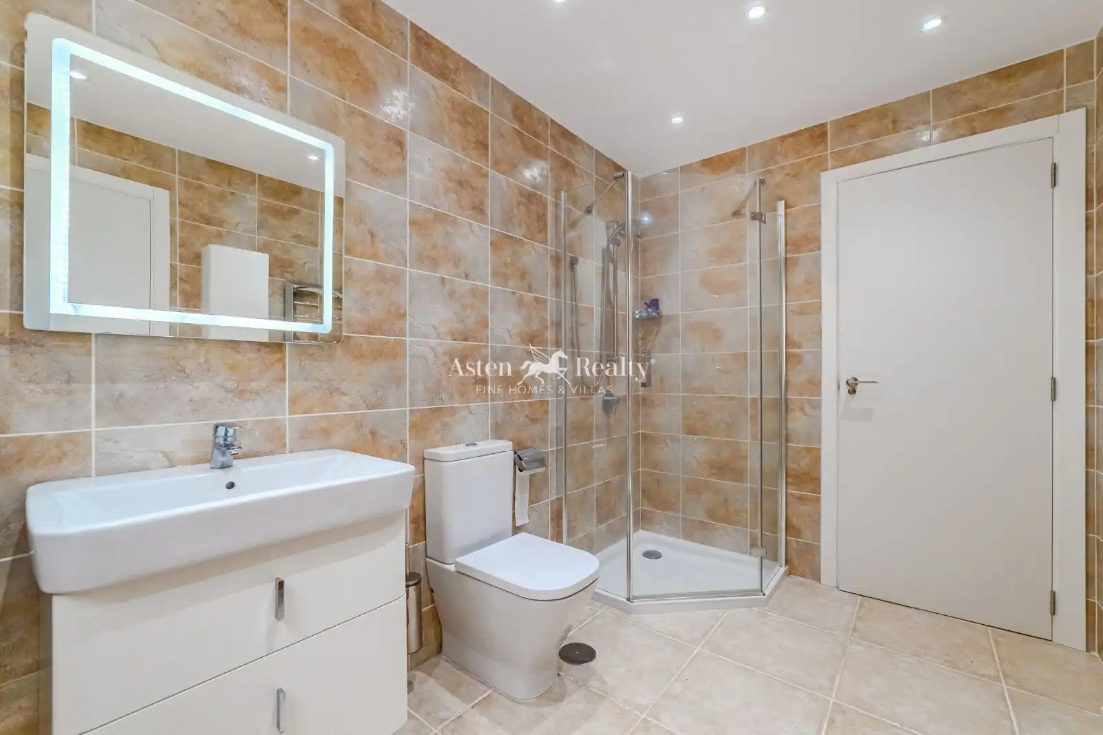 Baño de Casa o chalet en venta en Santiago del Teide con Terraza, Piscina y Amueblado