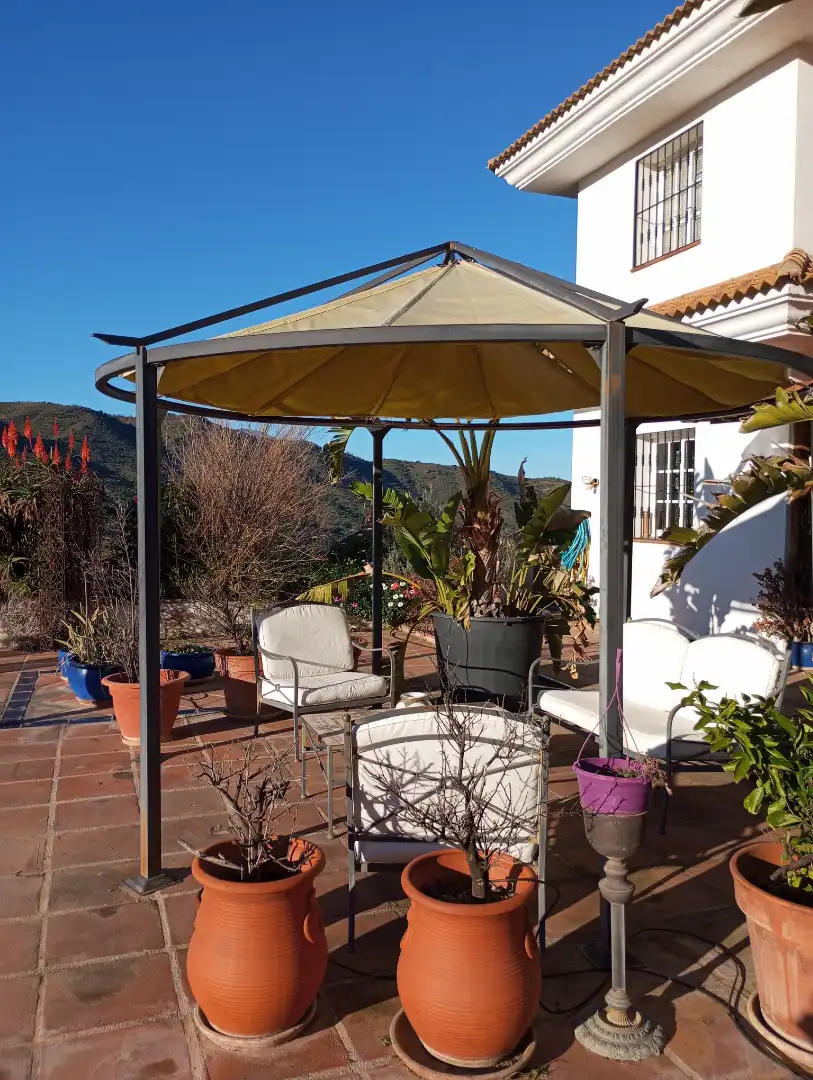 Terrace of Country homes for sale in Monda  with Air Conditioner, Heating and Private garden