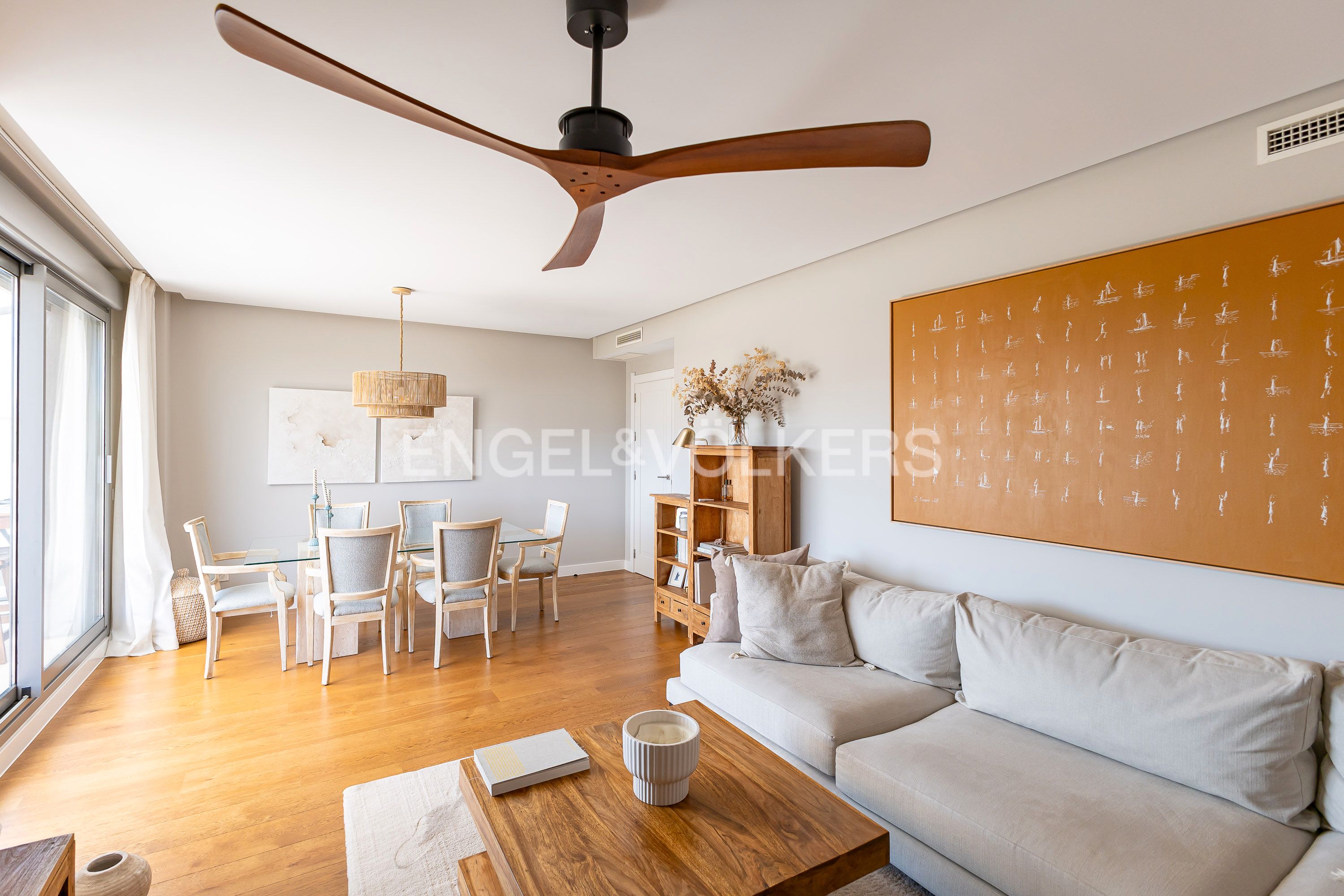 Sala de estar de Apartamento en venta en Boadilla del Monte con Aire acondicionado, Calefacción y Terraza